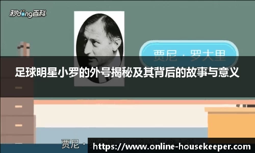 足球明星小罗的外号揭秘及其背后的故事与意义
